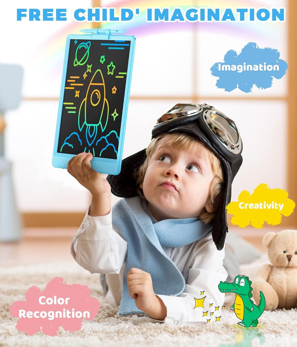 Colour LCD Writing Tablet | كمبيوتر لوحي للكتابة بشاشة LCD ملونة